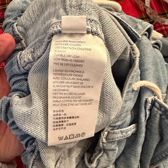 Free People We The Free City Slouch Jeans Size M - Picture 9 of 10